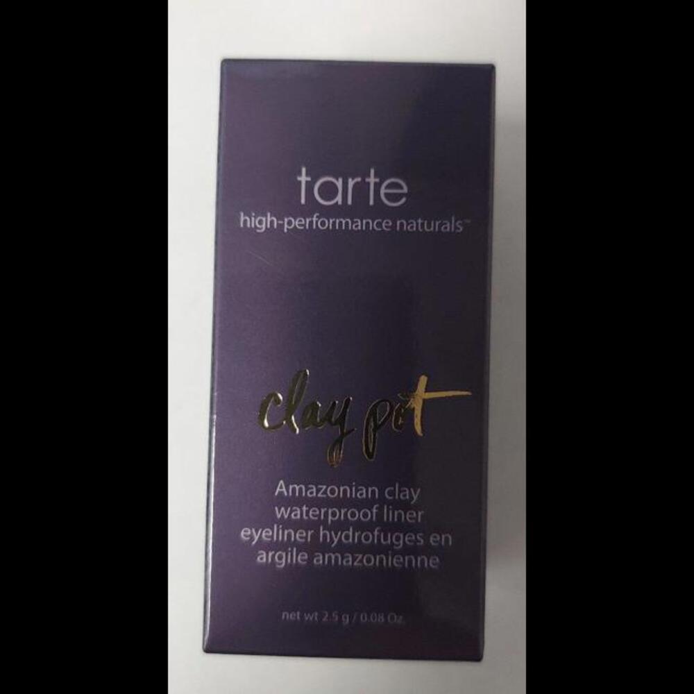 Tarte high performance naturals clay pot waterproof liner rose gold